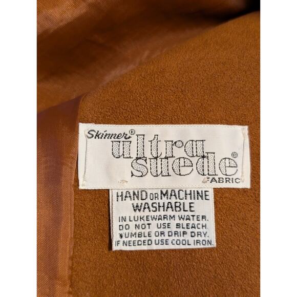 Adolph Shuman for Lilli Ann Vintage Brown Ultra Suede Women's Blazer - Picture 4 of 12